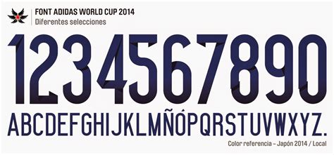 fuente adidas 2014|Adidas World Cup 2014 Font .